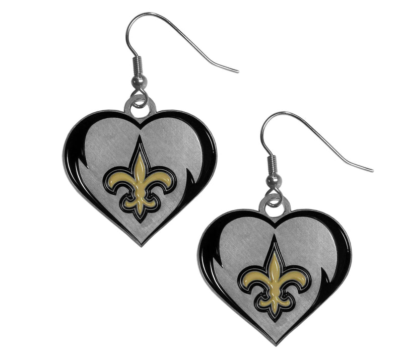 Siskiyou Sports NFL Heart Dangle Earrings — View 42