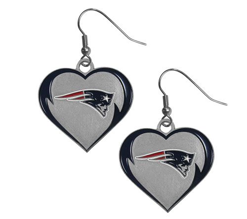 Siskiyou Sports NFL Heart Dangle Earrings — View 19