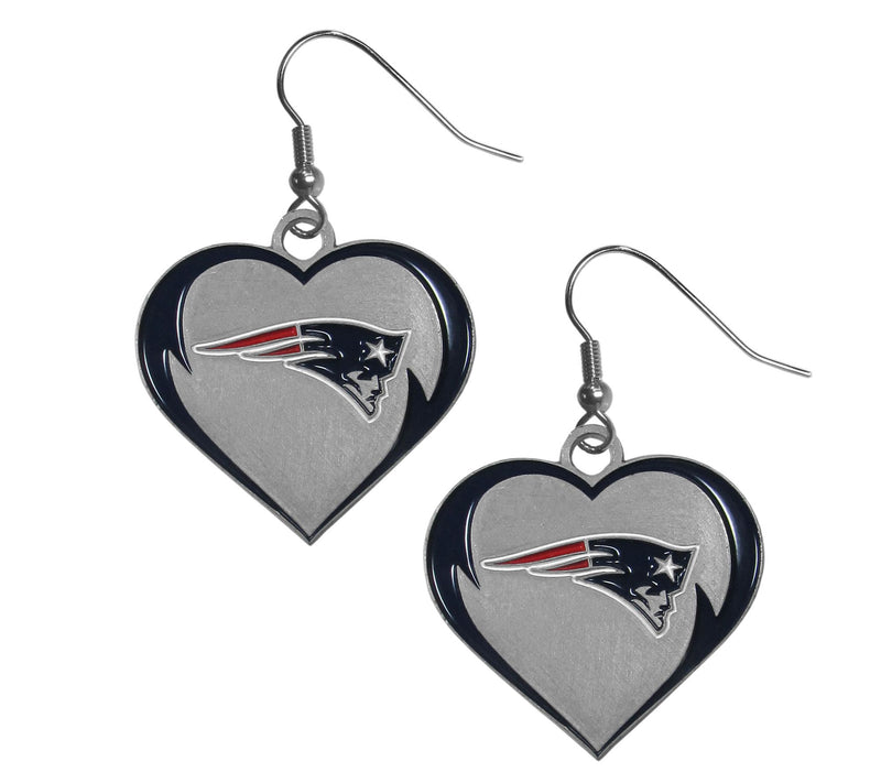 Siskiyou Sports NFL Heart Dangle Earrings — View 45