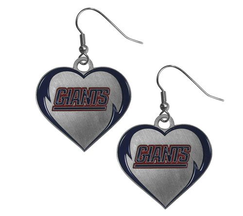 Siskiyou Sports NFL Heart Dangle Earrings — View 24