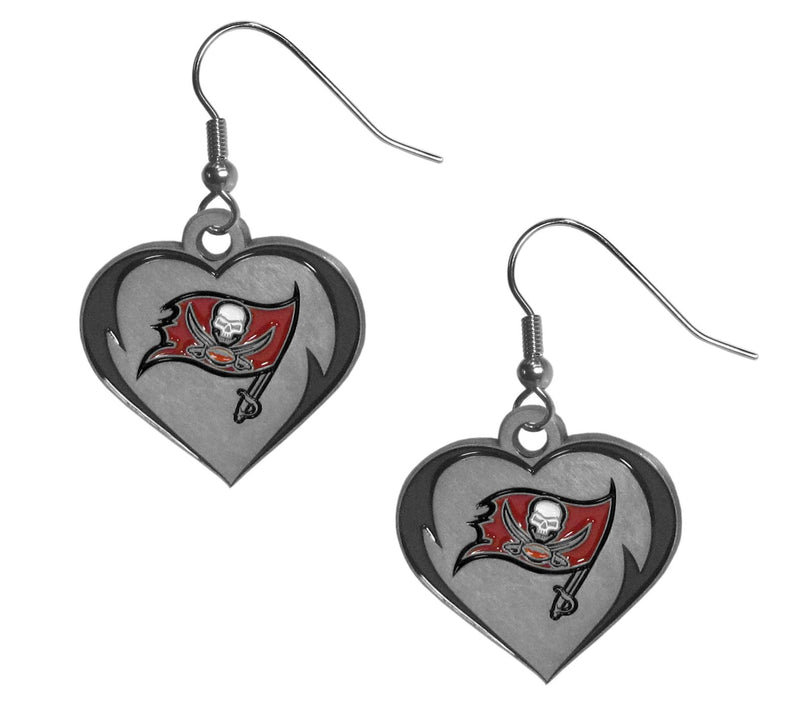 Siskiyou Sports NFL Heart Dangle Earrings — View 51
