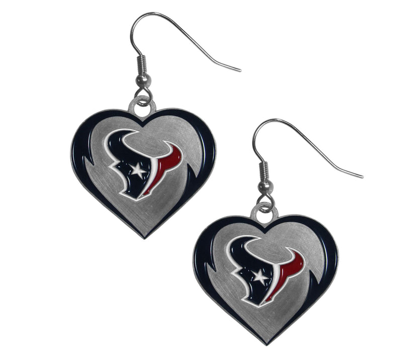 Siskiyou Sports NFL Heart Dangle Earrings — View 53