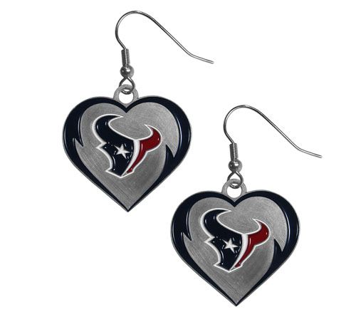 Siskiyou Sports NFL Heart Dangle Earrings — View 27
