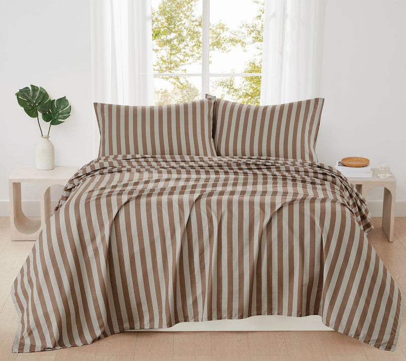 Truly Soft Weston Stripe 4 Piece Queen Sheet Set — View 8