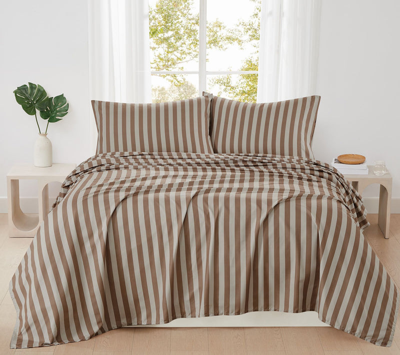 Truly Soft Weston Stripe 4 Piece King Sheet Set — View 8