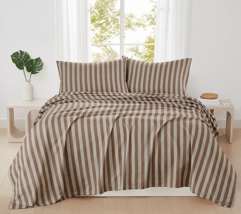 Truly Soft Weston Stripe 4 Piece Full Sheet Set — View 8