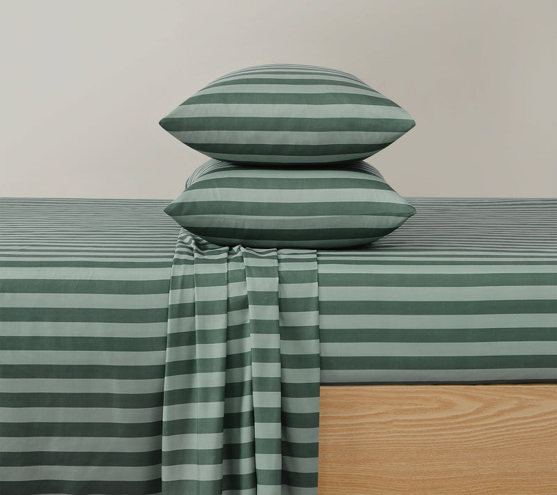 Truly Soft Weston Stripe 4 Piece Full Sheet Set — View 2