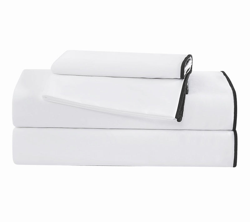 Brooklyn Loom Merrowed Edge 4 Piece King SheetSet — View 4