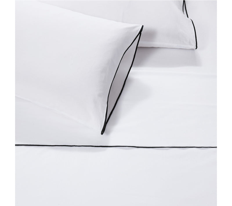 Brooklyn Loom Merrowed Edge 4 Piece Queen SheetSet — View 3