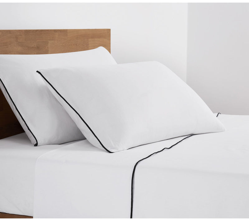 Brooklyn Loom Merrowed Edge 4 Piece Queen SheetSet — Main view