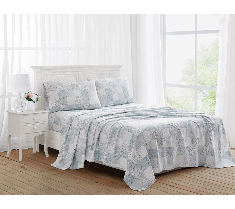 The Farmhouse by Rachel Ashwell Bohemian Rhapsody Twin Sheet — View 2