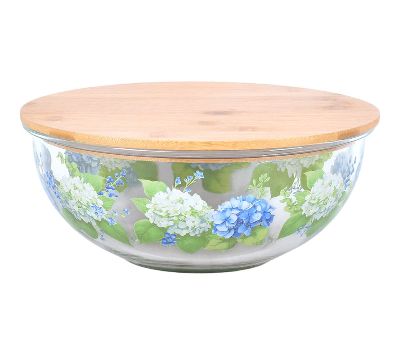 Temp-tations Seasonal 3-qt Glass Bowl with Bamboo Lid — View 8