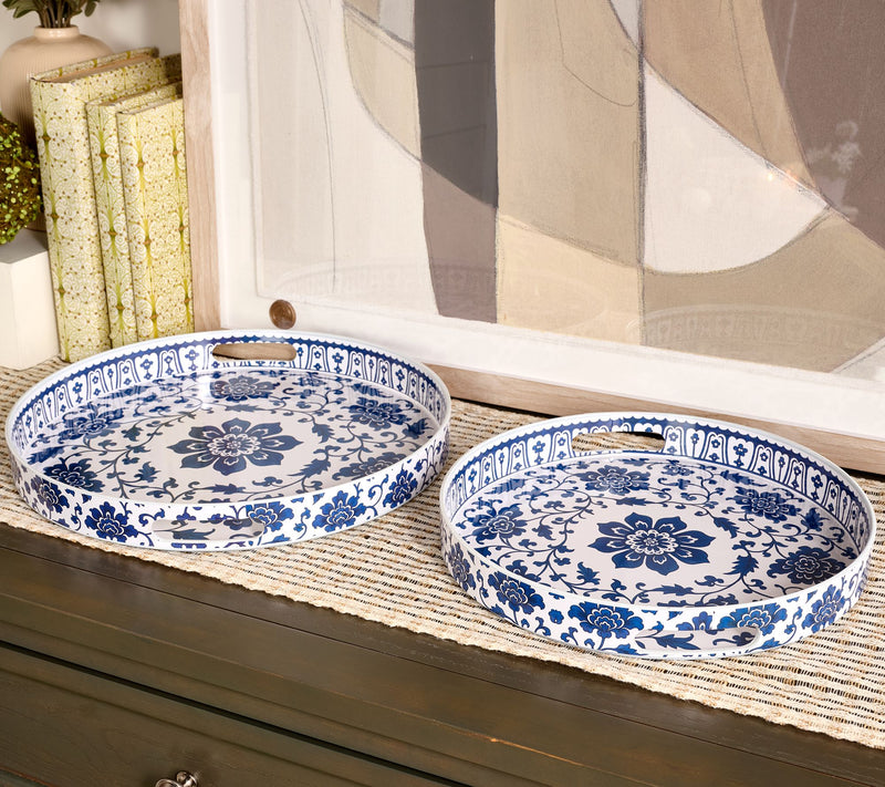 Hotel du Cobb by Dennis Basso S/2 Entertaining Trays — View 2