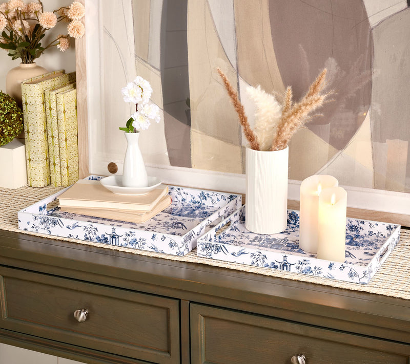 Hotel du Cobb by Dennis Basso S/2 Entertaining Trays — View 6