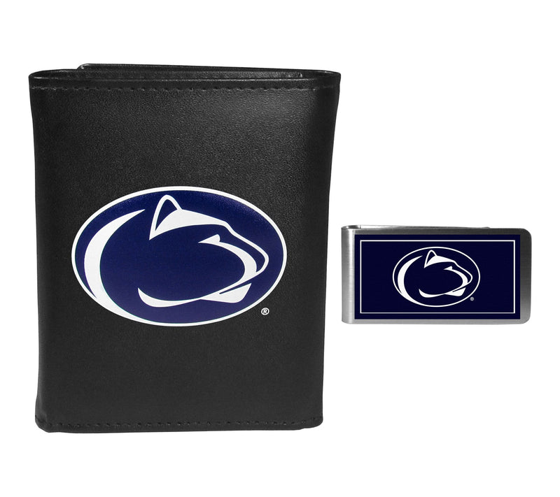 Siskiyou Sports College NCAA Leather Tri-fold &Money Clip — View 14