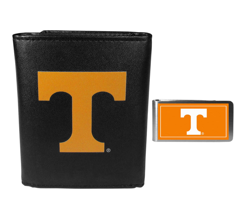 Siskiyou Sports College NCAA Leather Tri-fold &Money Clip — View 15