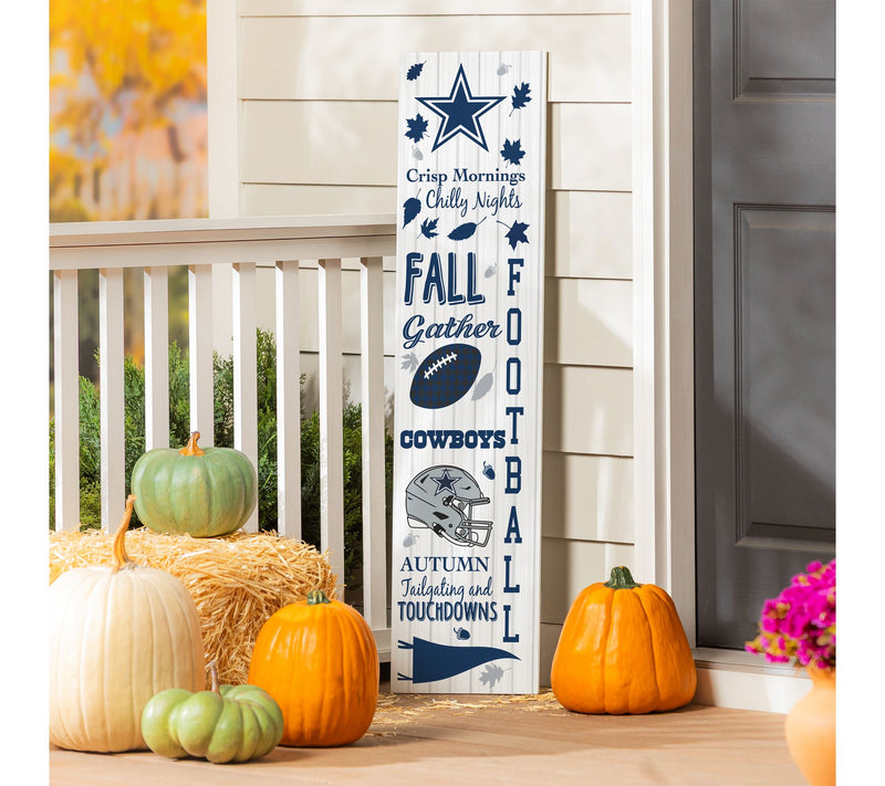 Evergreen NFL 47" Wood Double Sided Fall LeanerFan Sign — Main view