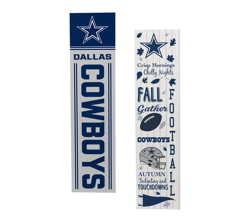 Evergreen NFL 47" Wood Double Sided Fall LeanerFan Sign — View 3