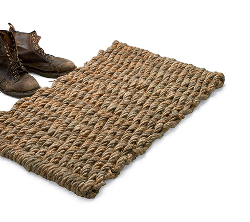 Kings County Tools Jute Rug Woven Natural Fiber  Jute Entry Ru — View 2