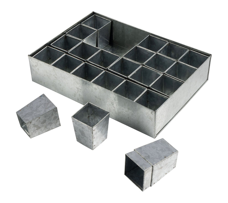 Kings County Steel Seed Starter Tray with 24 Plant Starter Pot — View 10