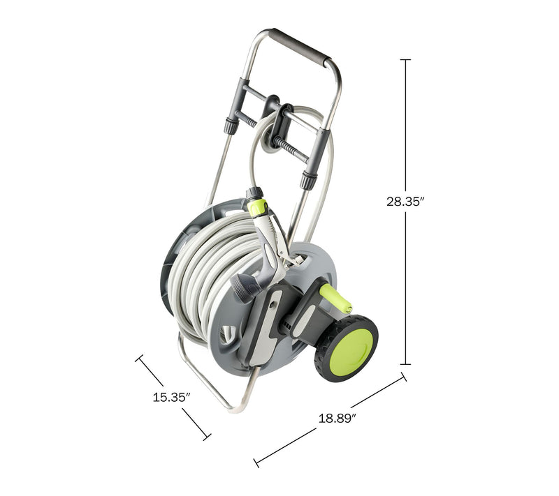 Kings County Easily Retractable Hose Reel with100' Hose — View 6