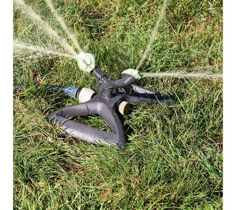 Garden or Yard Rotating Lawn Sprinkler w/ Adjustable Settings — View 7