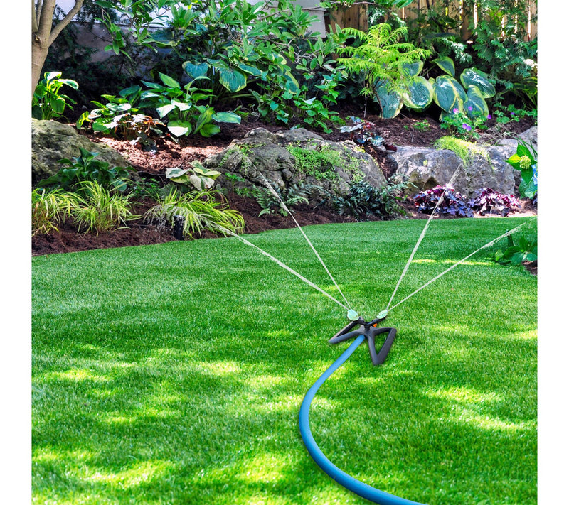 Garden or Yard Rotating Lawn Sprinkler w/ Adjustable Settings — View 8