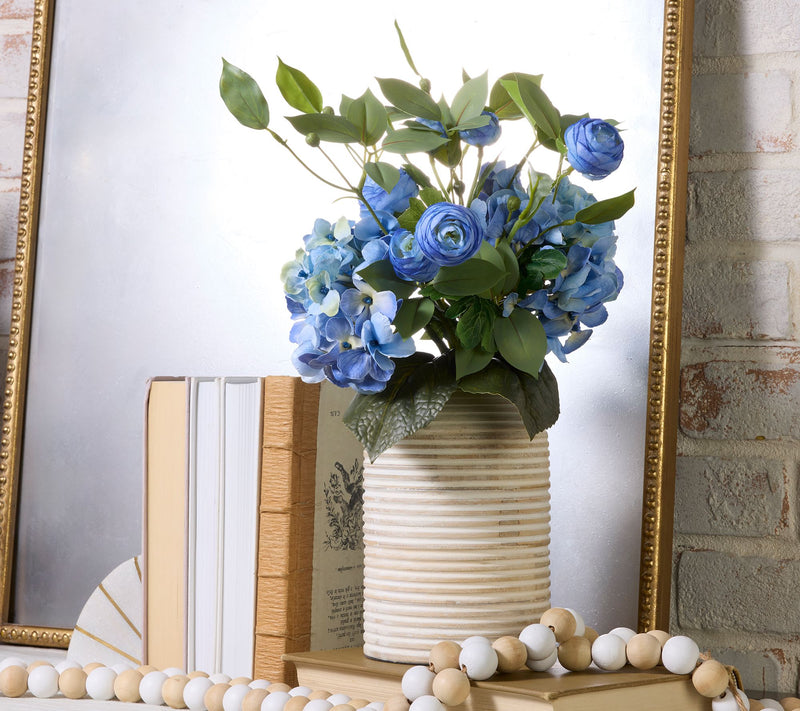 Hydrangea and Ranunculus Floral Bundle by Valerie — View 5