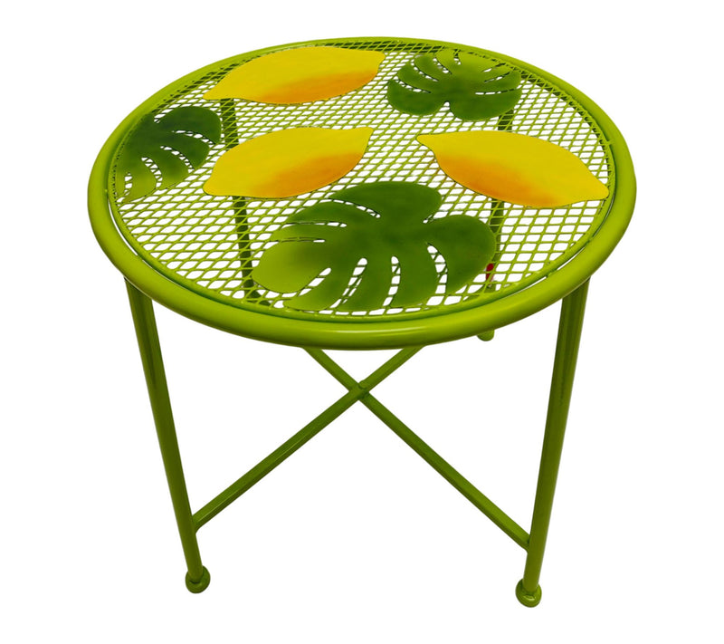 Temp-tations Seasonal Metal Bistro Side Table — View 8
