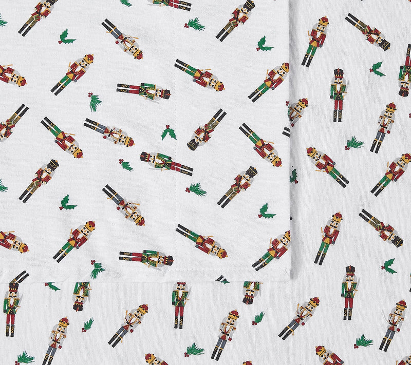 Truly Soft Nutcrackers King Flannel Sheet Set — View 3