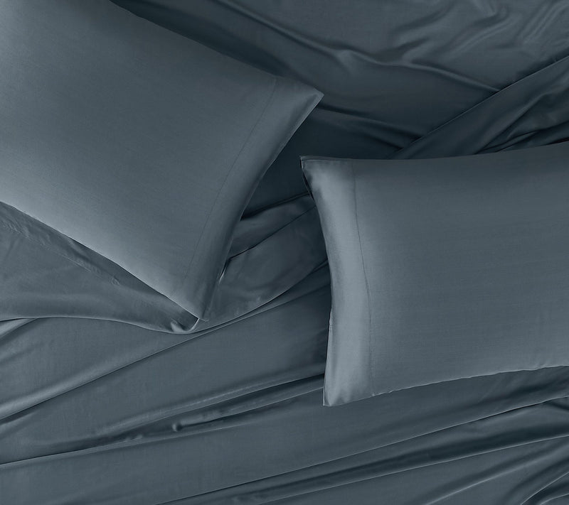 Brooklyn Loom 300TC 100% Rayon from Bamboo 4-Piece King Sheet — View 3