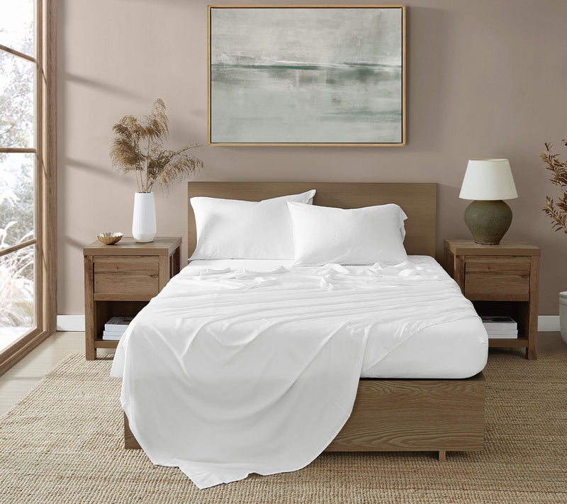 Brooklyn Loom 300TC 100% Rayon from Bamboo 4-Piece King Sheet — View 21