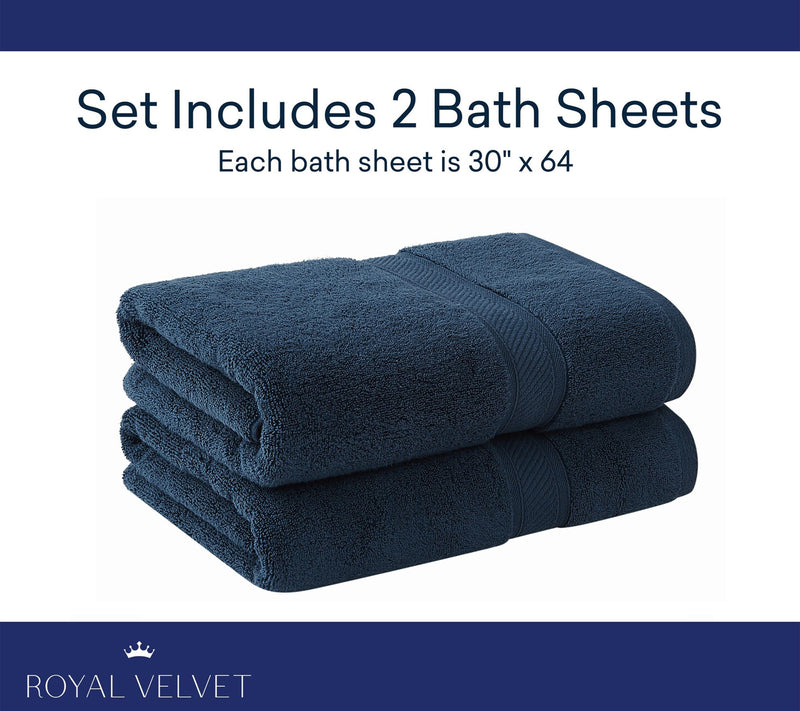 Royal Velvet Regal Plush 2-Piece Bath Sheet — View 2
