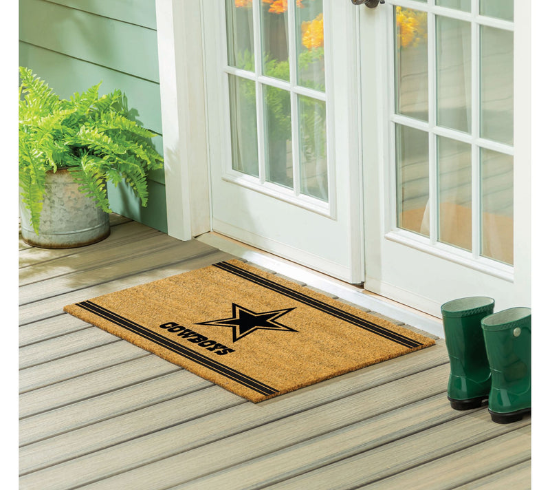 Evergreen 24"x36" NFL Team Logo Large Coir DoorMat — Main view