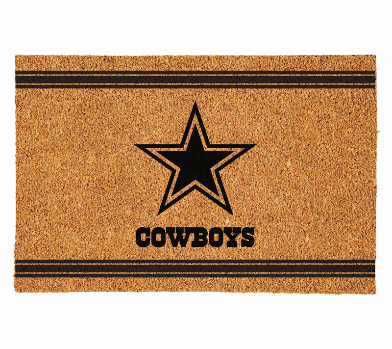Evergreen 24"x36" NFL Team Logo Large Coir DoorMat — View 3