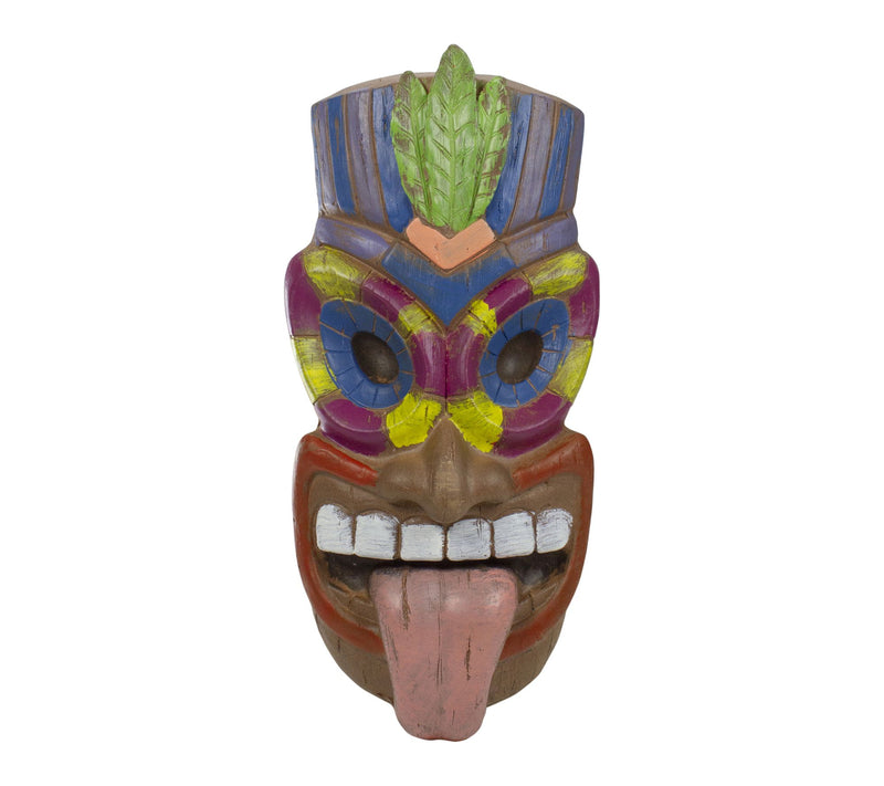 Northlight Tiki Man Tongue Out Hanging Wall Decoration 16" — Main view
