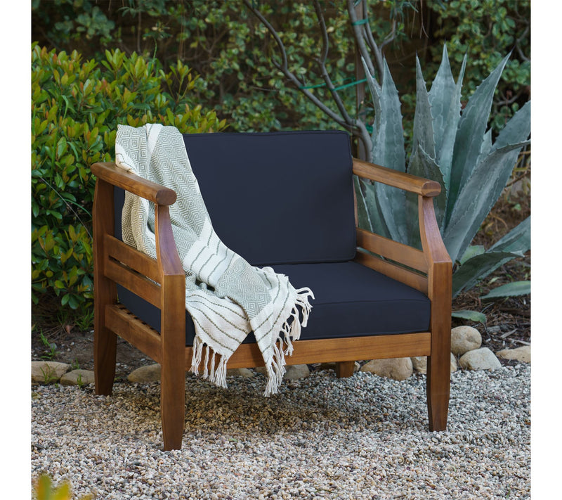 Linon Home Arlen Outdoor Club Chair — View 6