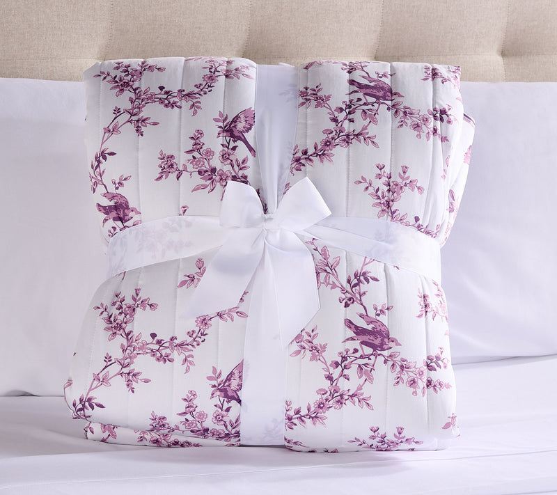 Springtime Songbird Reversible Queen Quilt Set by Kim Gravel — View 8