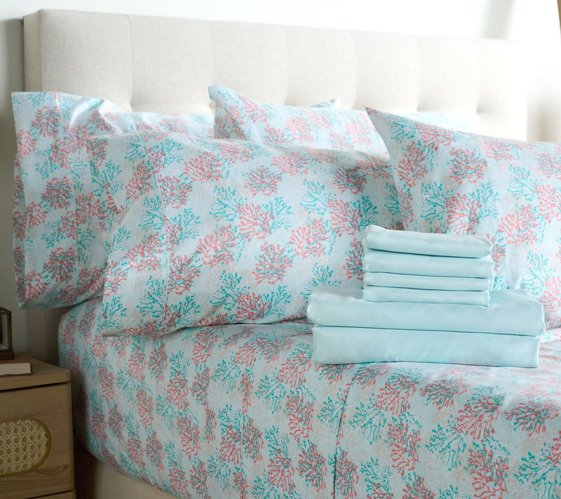 Home Reflections 2pk Double Brushed Sheet Sets with Extra Cases — View 9