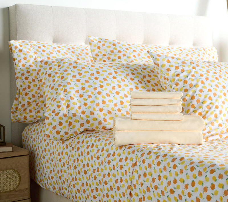 Home Reflections 2pk Double Brushed Sheet Sets with Extra Cases — View 23