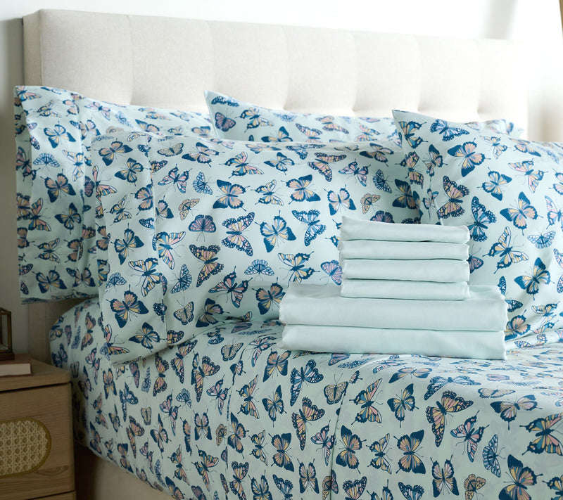 Home Reflections 2pk Double Brushed Sheet Sets with Extra Cases — Main view
