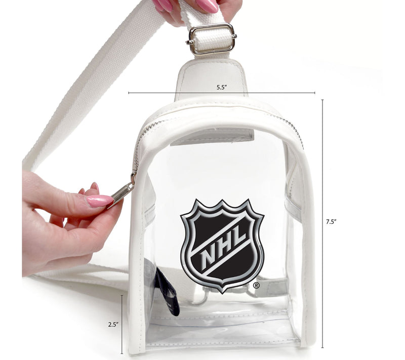 Littlearth NHL 3D Logo Clear Mini Sling — View 4