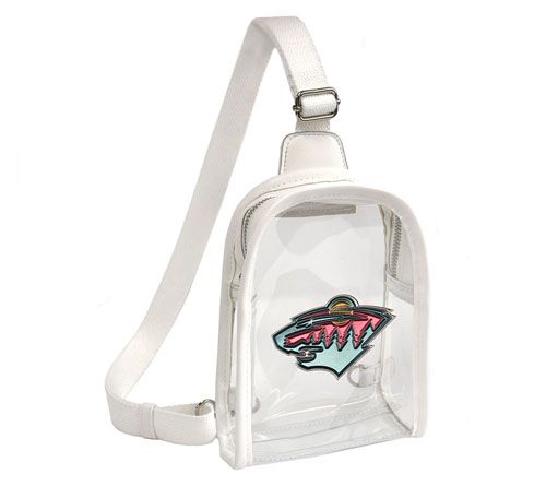 Littlearth NHL 3D Logo Clear Mini Sling — View 21