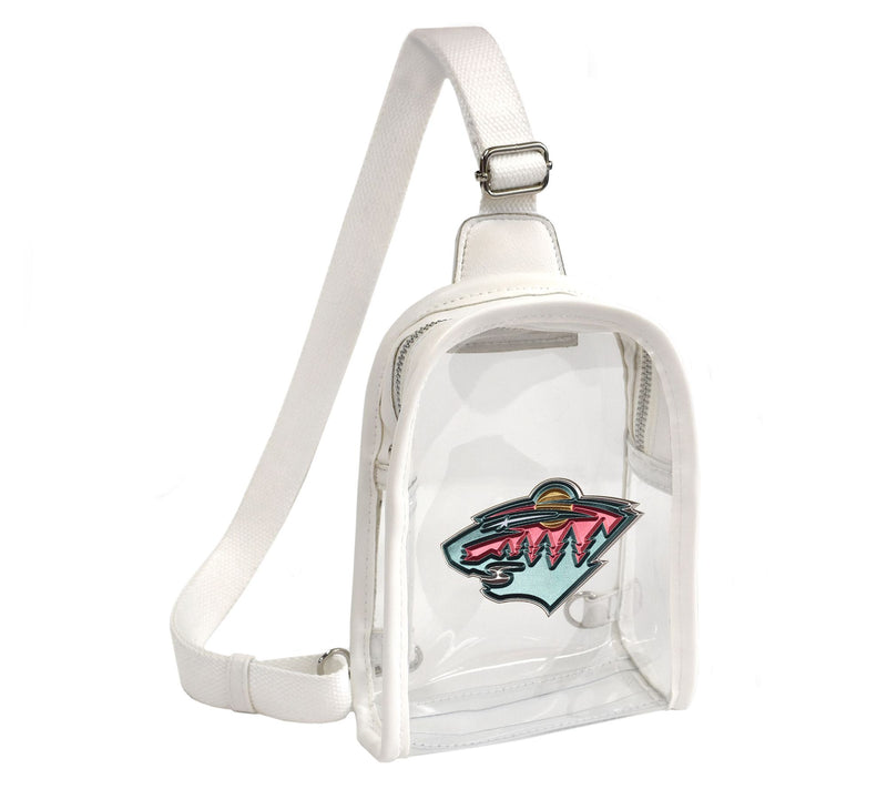 Littlearth NHL 3D Logo Clear Mini Sling — View 53