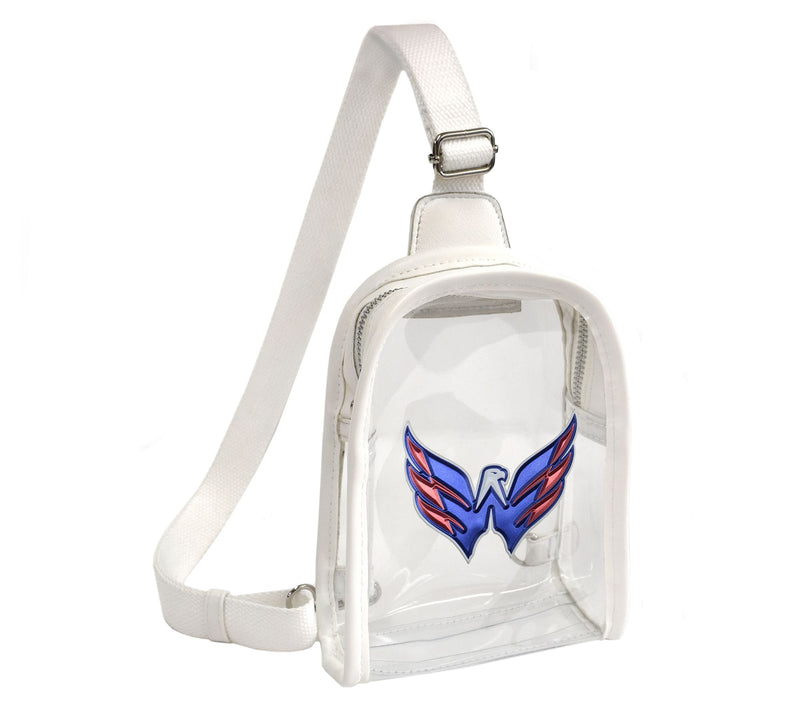 Littlearth NHL 3D Logo Clear Mini Sling — View 60
