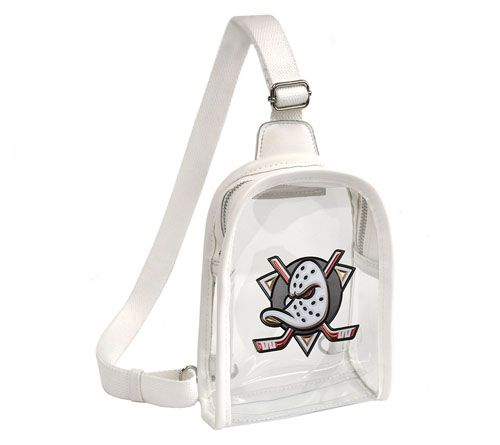 Littlearth NHL 3D Logo Clear Mini Sling — View 30