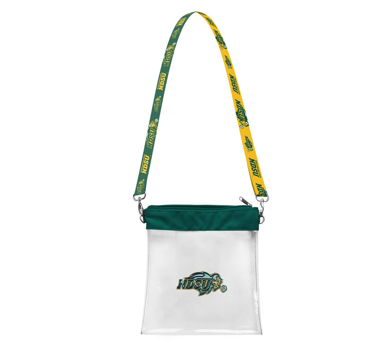 Littlearth NCAA 3D Logo Clear Satchelette — View 56