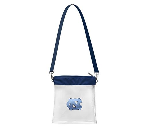 Littlearth NCAA 3D Logo Clear Satchelette — View 10