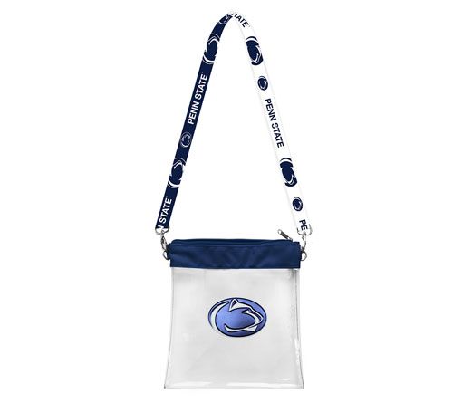 Littlearth NCAA 3D Logo Clear Satchelette — View 11