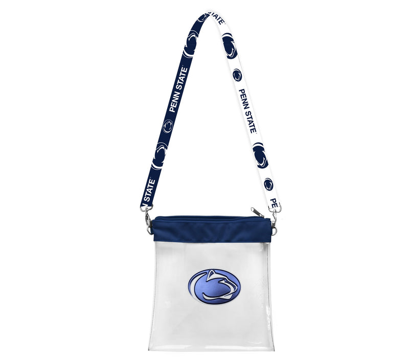 Littlearth NCAA 3D Logo Clear Satchelette — View 61